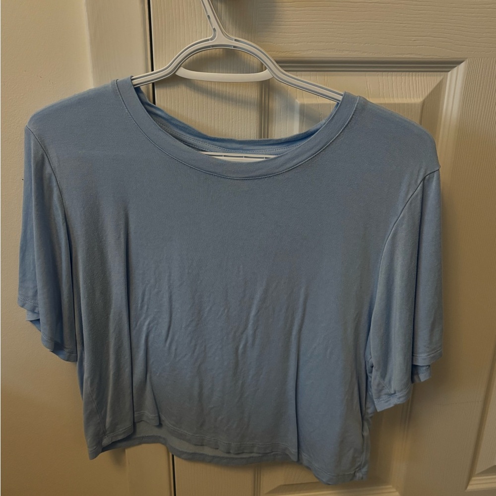 Sky Blue Short Sleeve Women's Tee